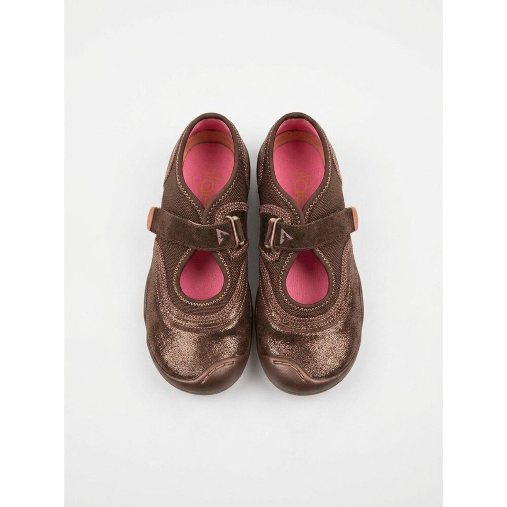 Plae Mary Janes - Emme - black shimmer - US 1 UK 13